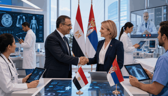 Egypt and Serbia Prepare New Partnership in Digital Healthcare