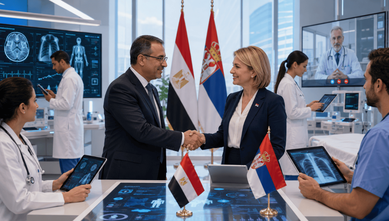 Egypt and Serbia Prepare New Partnership in Digital Healthcare